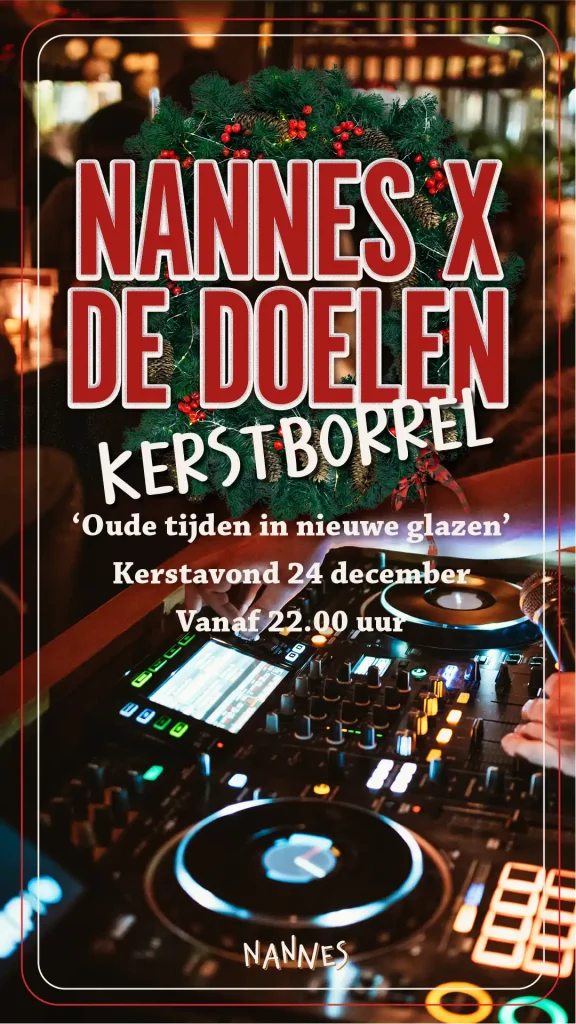 Nannes X Doelen Kerstborrel 2024