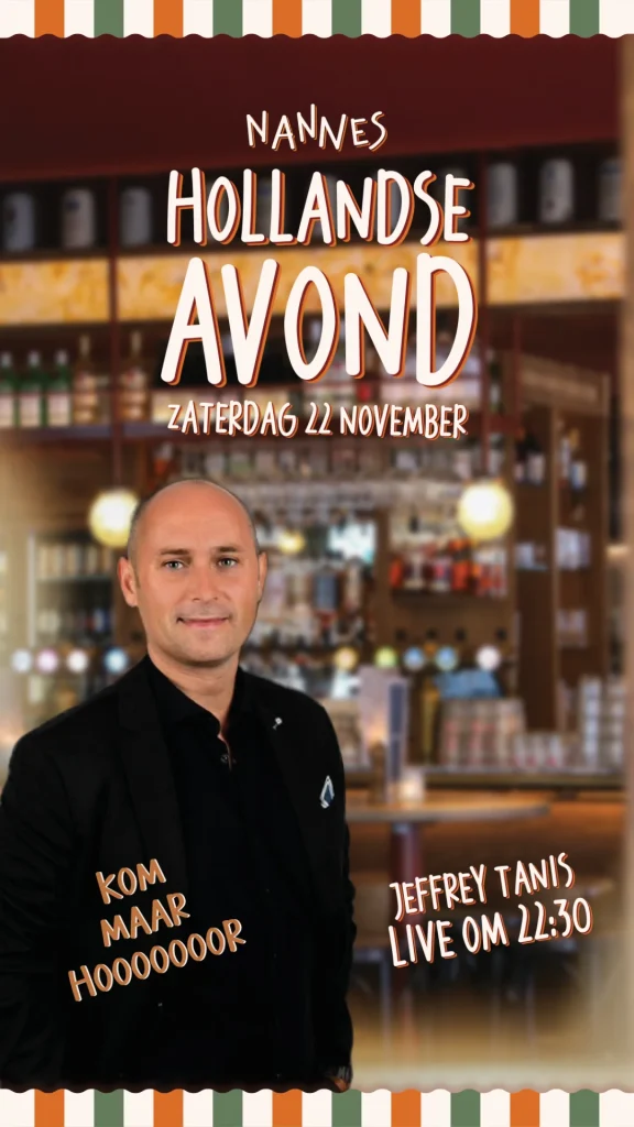Hollandse Avond Nannes 22 Nov 2025